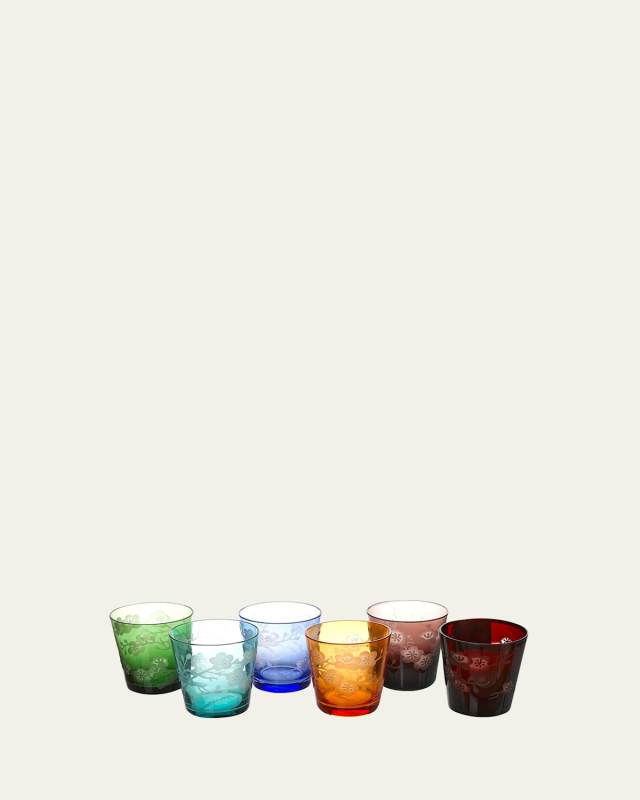 Blossom 6 oz. Glasses, Set of 6